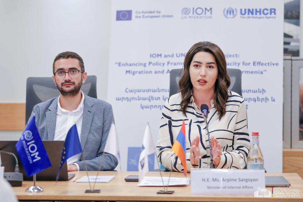 Armenia Shifts from Country of Emigration to Destination for Immigration and Transit, Interior Minister Says