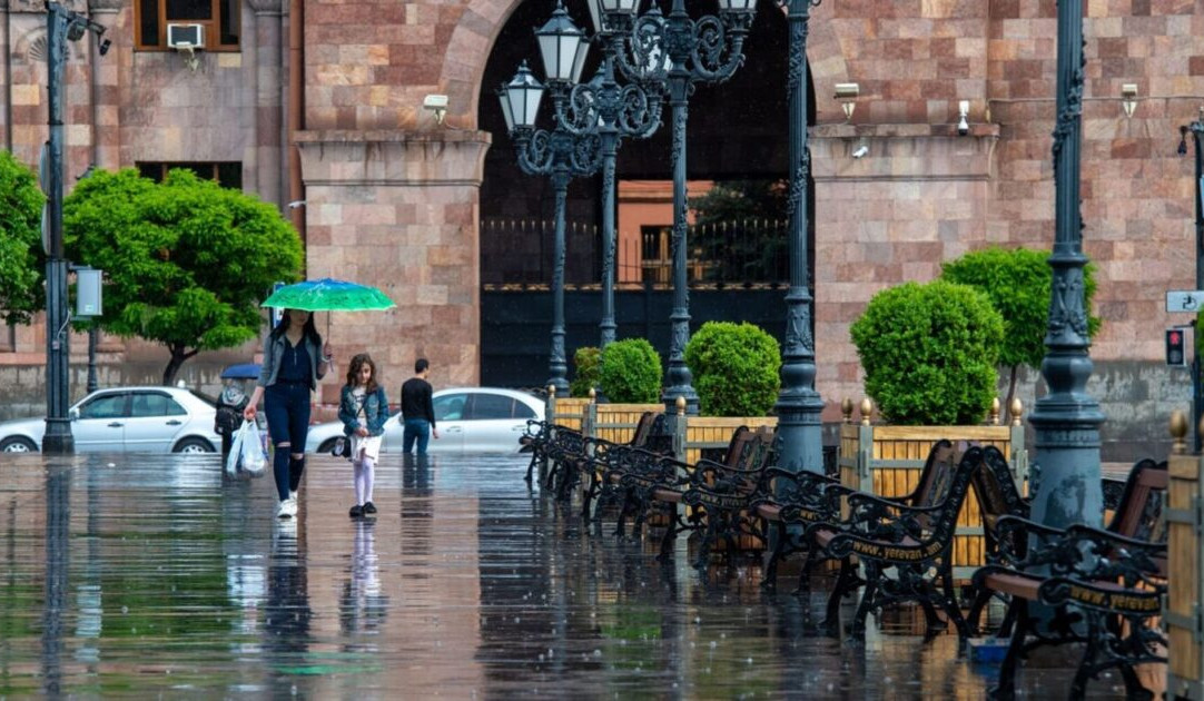 Սպասվում է կարճատև անձրև և ամպրոպ