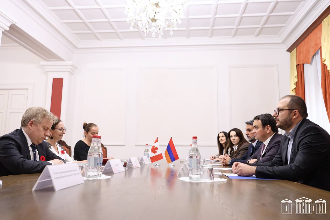 «Ուժեղ Հայաստան» խմբակցության անդամները հանդիպել են Կանադայի դեսպանի հետ