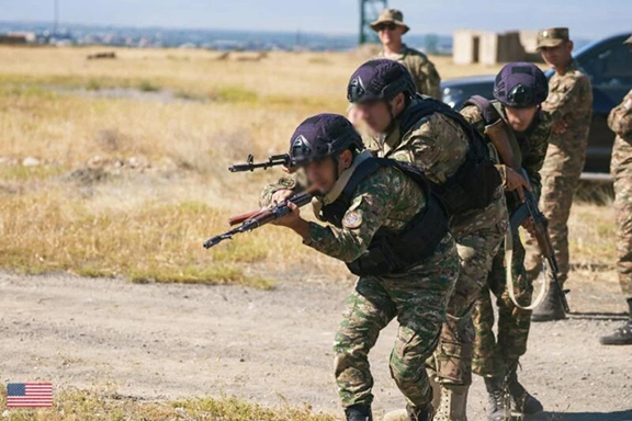 Armenian and U.S. Servicemen Conduct Phoenix Platoon Training