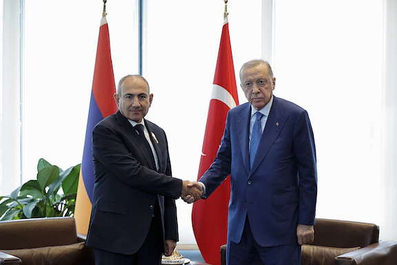 Pashinyan, Erdoğan Neet in New York