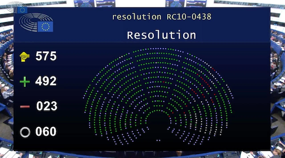 European Parliament Again Demands Immediate Release of Armenian Hostages in Azerbaijan
