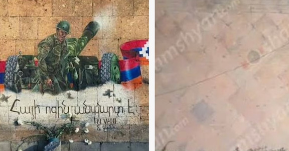 More Murals of Fallen Soldiers Erased In Yerevan