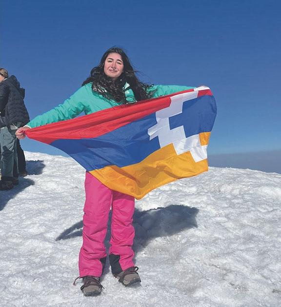 Ferrahian Graduate Natelle Ezadjian’s Reflections on Climbing Mt. Ararat