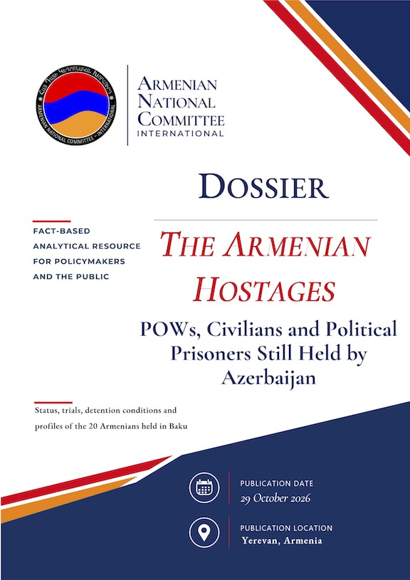 ANC–International Publishes Dossier on 20 Armenian Hostages Being Held by Azerbaijan