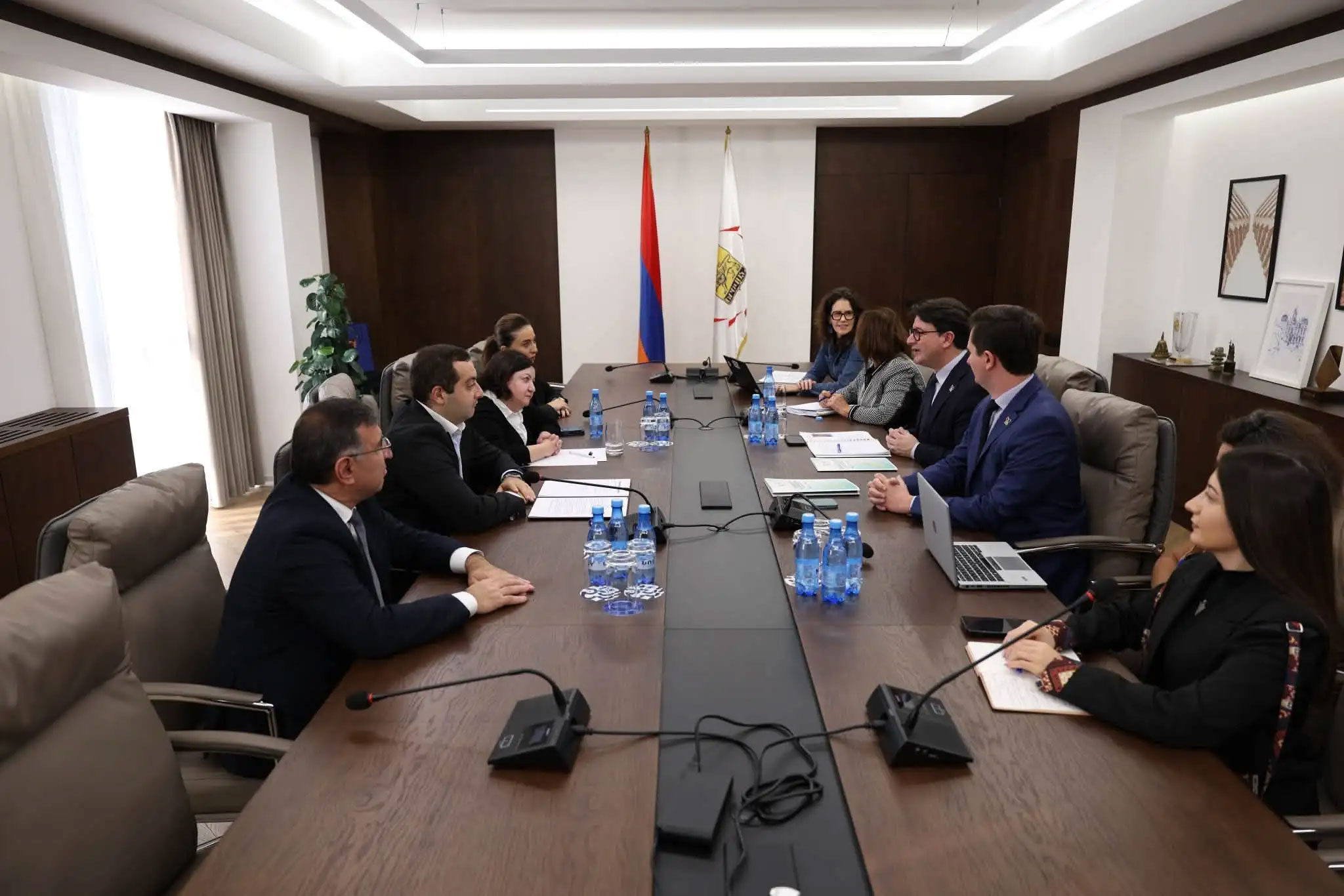 Քննարկուած են Երեւանի եւ Լիոնի միջեւ գործակցութեան զարգացման հարցեր