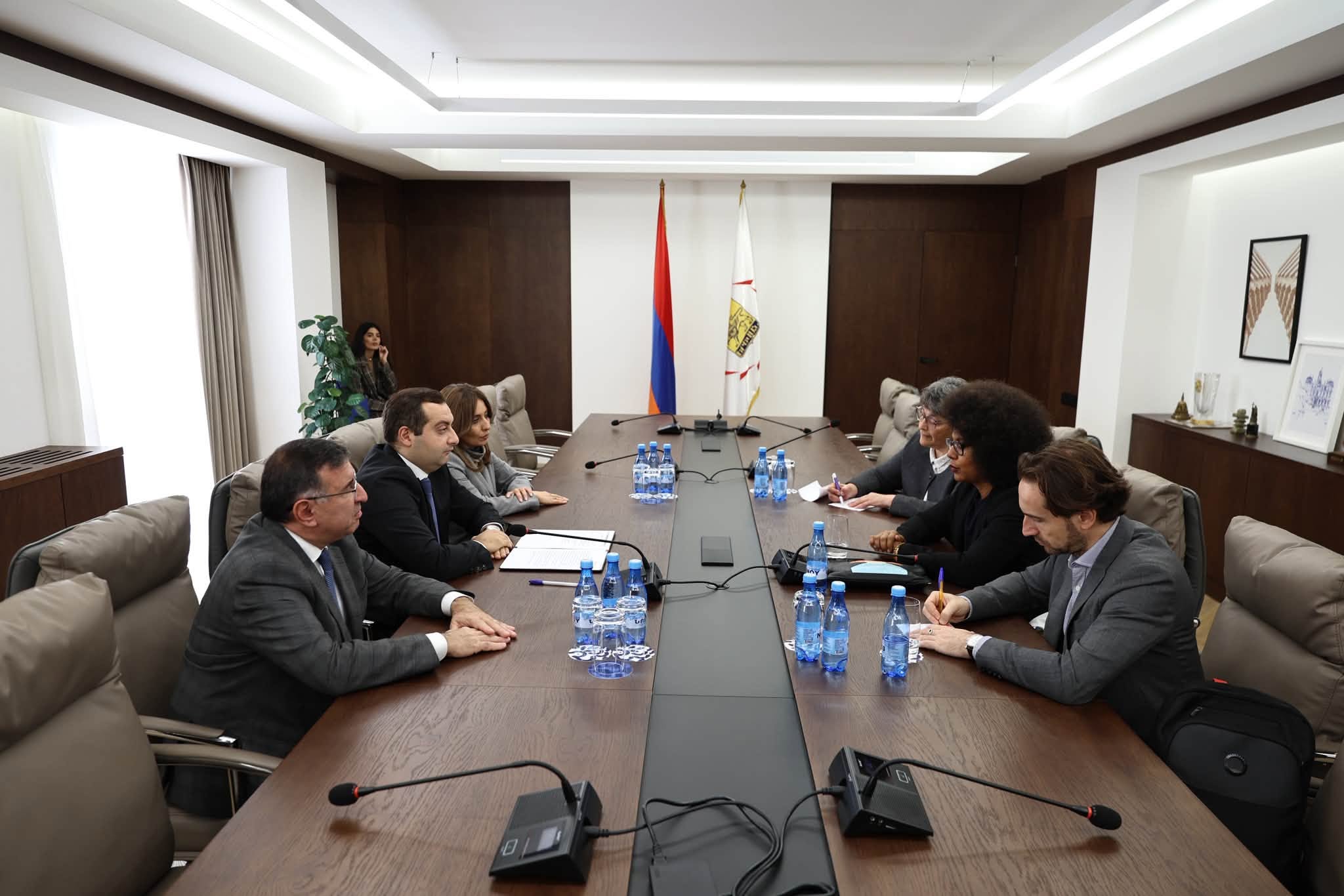 Փարիզի փոխքաղաքապետ Օտրէ Փիւլվարի Երեւան այցը