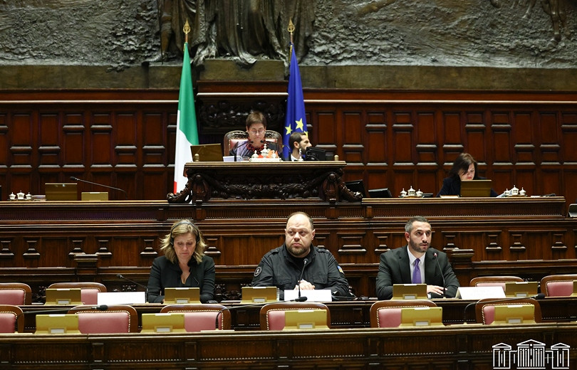 À Rome, Roubinian met en garde contre les ingérences étrangères menaçant la démocratie