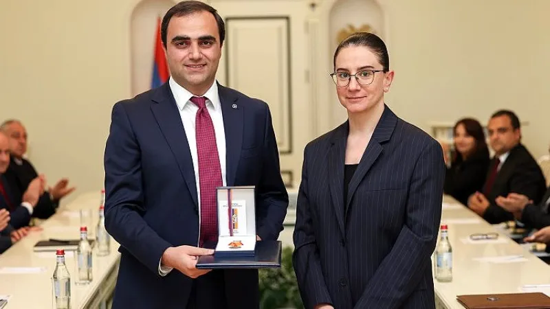 Three representatives of the RA Prosecutor General's Office have been awarded state honors and class ranks.