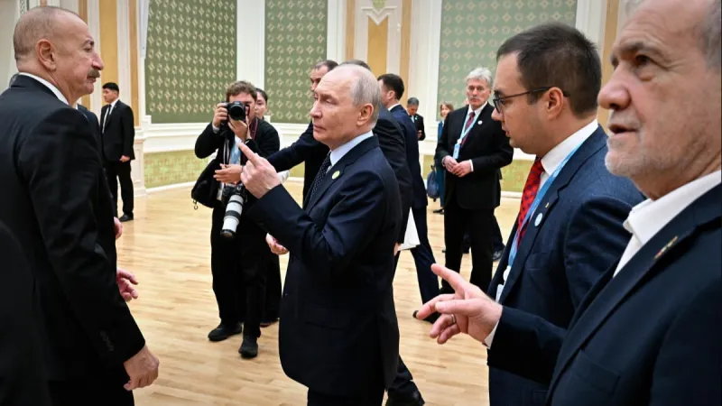 Putin, Aliyev, and Pashinyan have held a trilateral meeting.