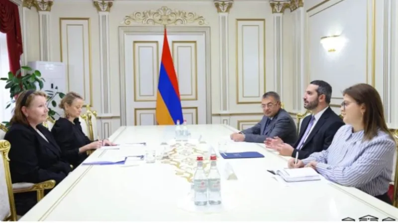 Ruben Rubinyan and the head of the EU observation mission in Armenia have discussed issues of regional stability.