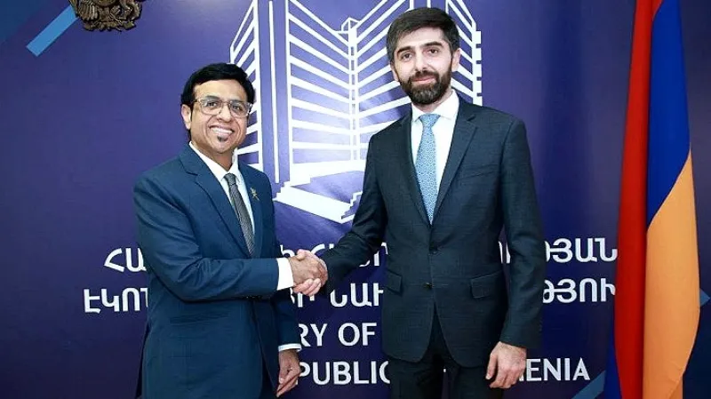 Armenia has the potential to become a partner for Oman. Export issues were discussed with Samir Al-Balushi.