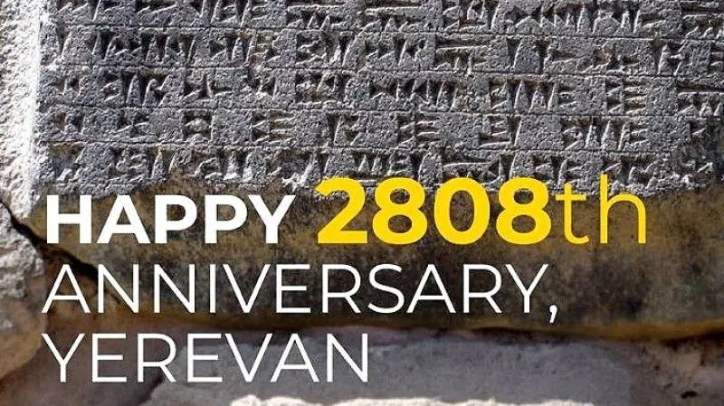 The EU will continue to support the sustainable development of Yerevan: the delegation's message on the occasion of the capital's 2808th anniversary.