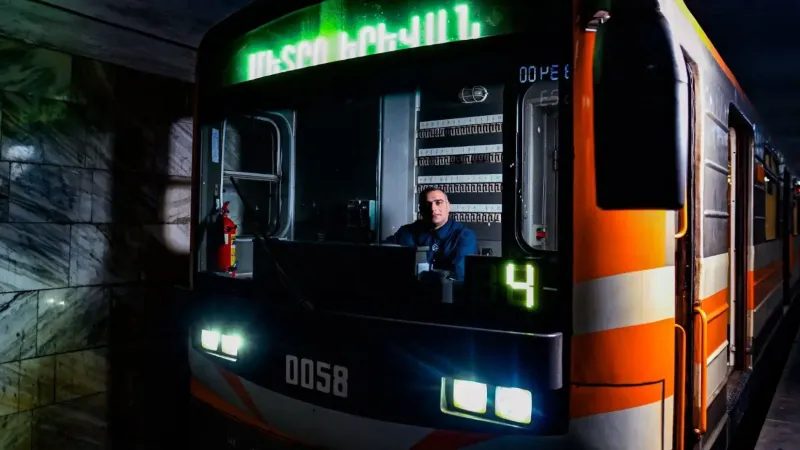The installation work of fire-fighting water lines in the metro tunnels has been completed.