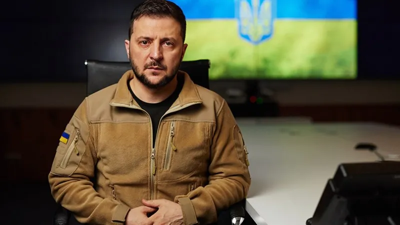 Russian forces have struck Kyiv with five ballistic missiles, Zelensky.