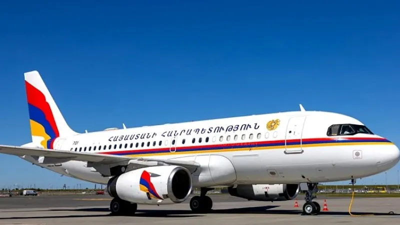 The Armenian government plane has returned to Armenia after 5 months.