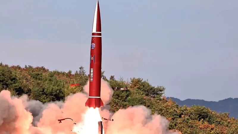 North Korea has tested a tactical ballistic missile.