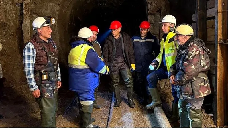 The head of the Water Committee visited the Spandaryan and Kechut reservoirs, examining the progress of the reconstruction of the "Arpa-Sevan" tunnel.