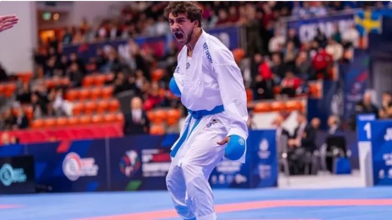 Yura Zalyan has won a bronze medal at the World Championship for karate athletes under 21 years old.