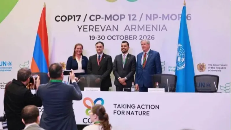Armenia and Colombia have presented an international coalition aimed at the restoration of endangered species.