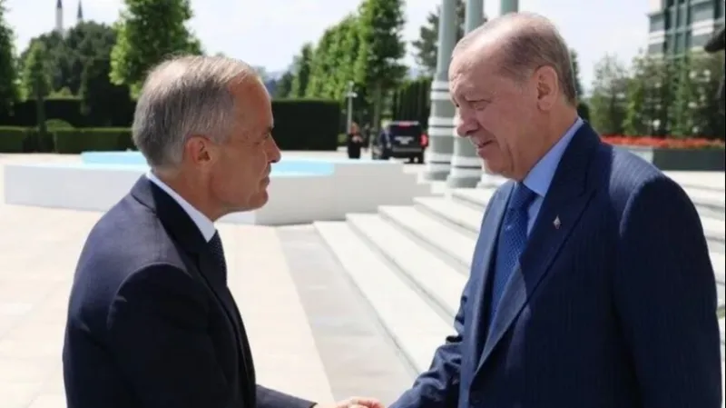 Mark Carny has made his first official visit to Turkey.