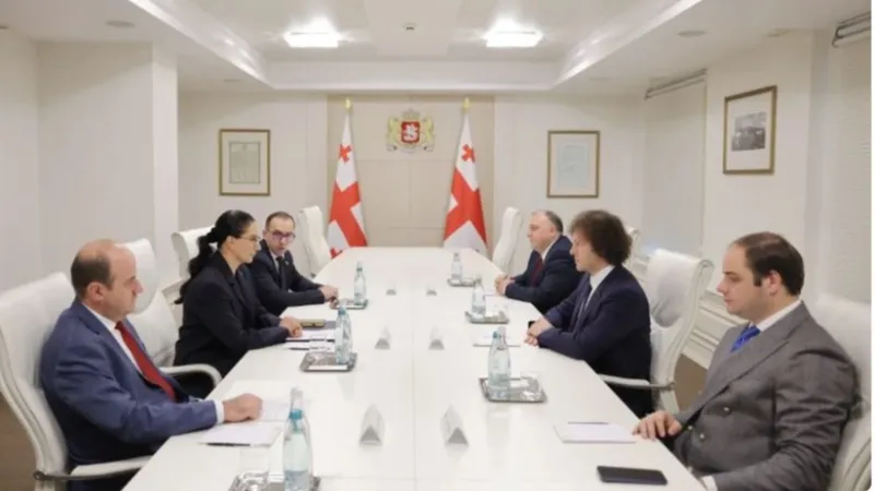The Attorney General of Armenia and the Prime Minister of Georgia have discussed issues related to the development of cooperation in the law enforcement sector.