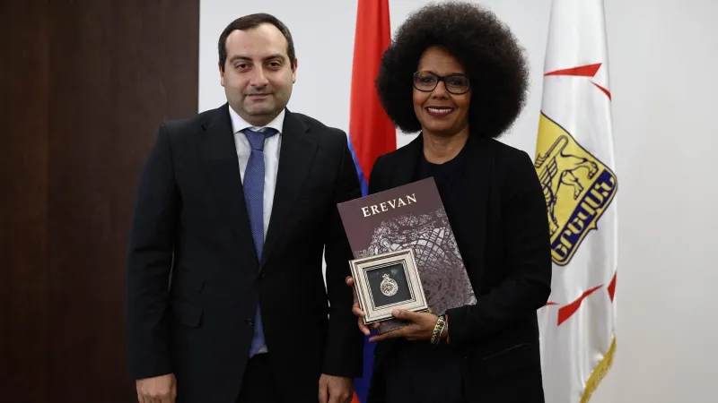 The Deputy Mayor of Paris has been hosted at the Yerevan City Hall.