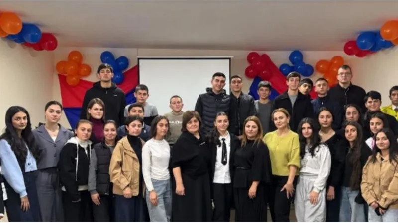 The representative of the RA Human Rights Defender visited the Arapi Secondary School in the Shirak region.