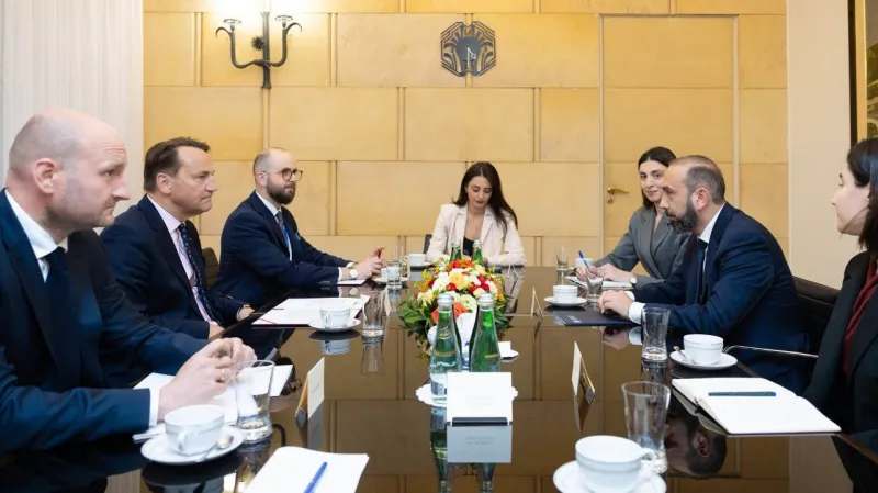The prospects for cooperation between the Warsaw Security Forum and the "Yerevan Dialogue" conference have been discussed.