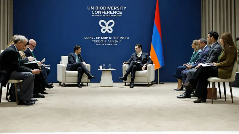 Hambardzum Matevosyan has met with the Executive Director of the Global Environmental Facility.