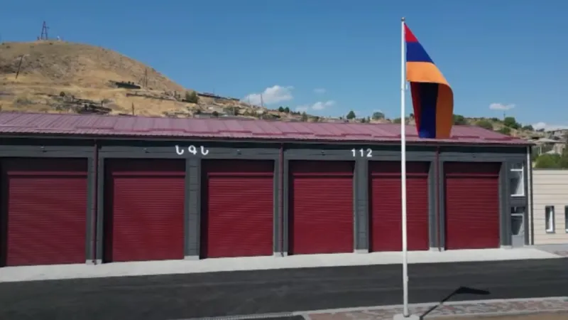 Comfortable working conditions for more efficient service: The Emergency Situations Department's fire and rescue squad in Yeghgnadzor in a new building.