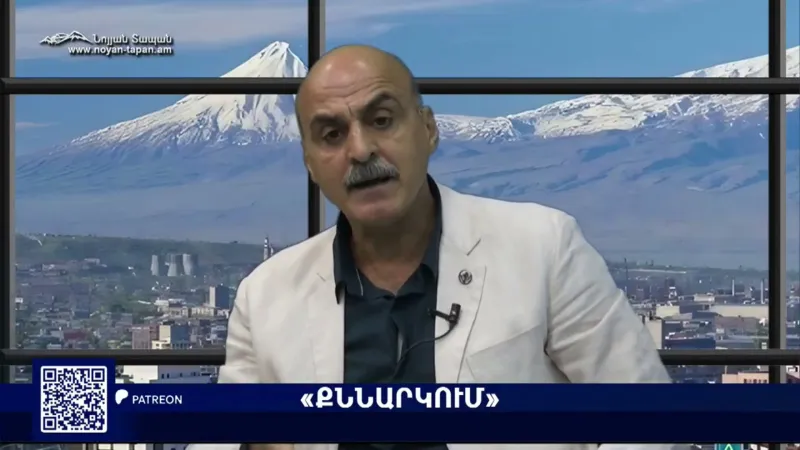 "We must continue to work for our security," Vahé Gasparyan.