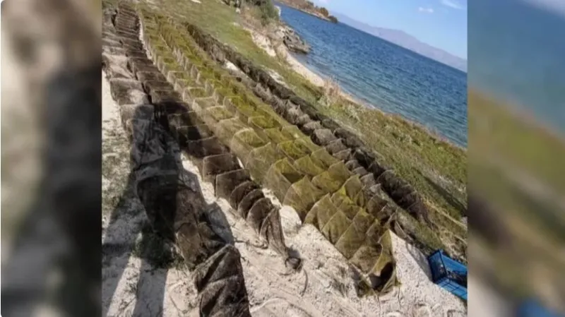Ninety illegally installed crab traps have been removed from Lake Sevan.