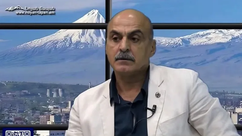 "We do not feel the danger of war, but that does not mean there is peace." Vahe Gasparyan