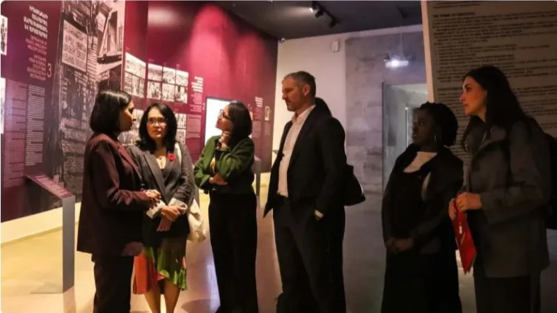The Secretary of State for Natural Resources of Canada has visited the Armenian Genocide Museum.