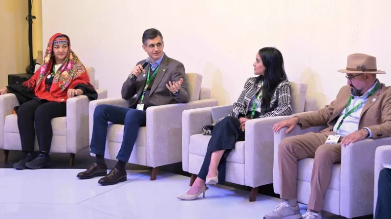 Ucom Shares Its Experience in Private Sector Engagement in Nature Conservation at COP17 Blue Zone