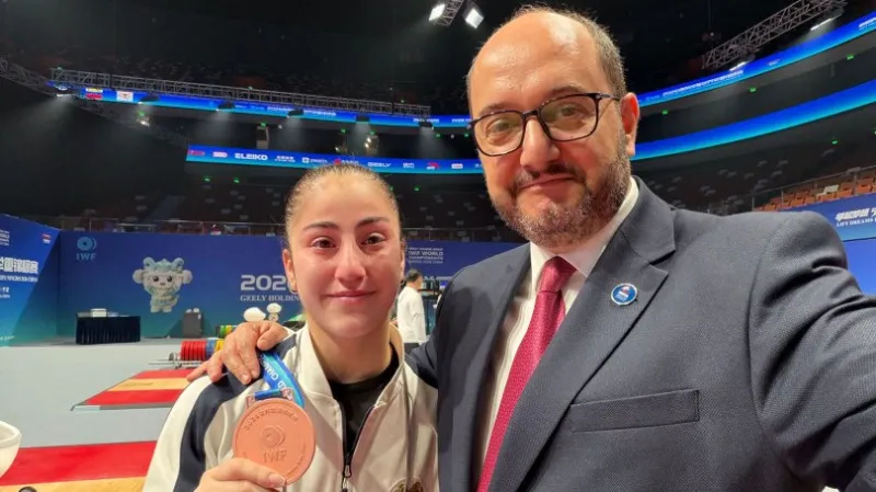 Alexander brings us our first medal at the World Championship. Harutyunyan