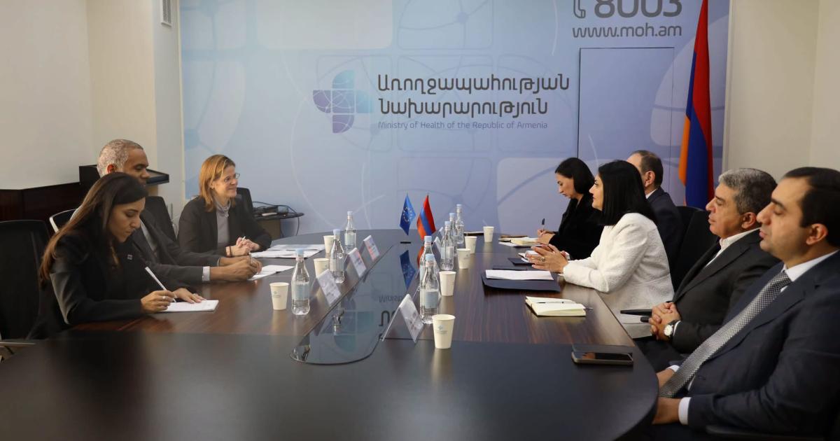 ԵՄ ներկայացուցիչների հետ քննարկվել են Հայաստանում կախվածությունների կանխարգելման աշխատանքները. ԱՆ