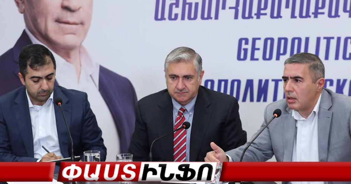 Սա Փաշինյանի անձնական վրեժխնդրությունը չէ, այլ նրա ղեկավար Ալիևինը. նրանք նախկինում շատ էին նեղվել Քոչարյանից. Միկոյան