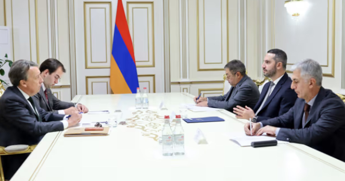 Ռուբեն Ռուբինյանն ընդունել է ՀՀ-ում Բելգիայի Թագավորության դեսպանին