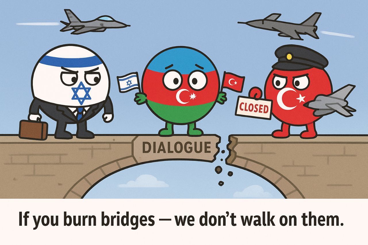 La prueba de la hermandad: Turquía y Azerbaiyán discuten en público por Israel