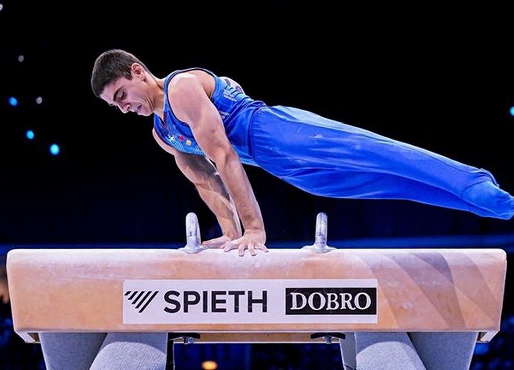 Los gimnastas armenios Hamlet Manukyan y Artur Avetisyan conquistan medallas de oro y plata en París