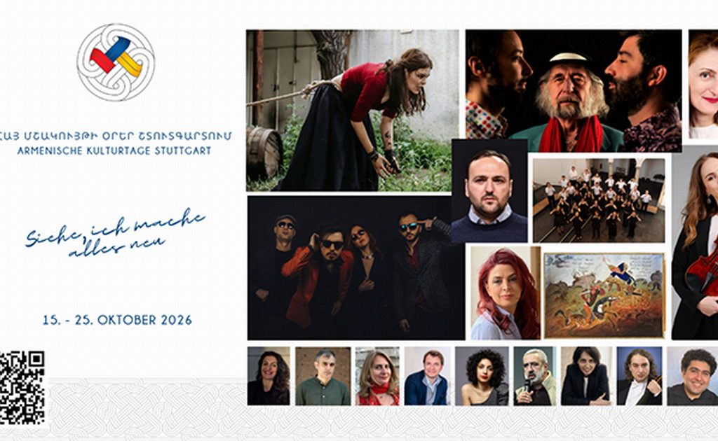 Stuttgart acoge las Jornadas Culturales Armenias 2026 bajo el lema de la renovación contemporánea