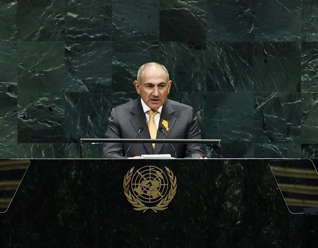 Nikol Pashinyan told the UN that the TRIPP project would transform the Caucasus into a crossroads of peace.