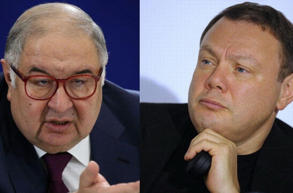 The EU removes Russian billionaires Alisher Usmanov and Mikhail Fridman from its sanctions list
