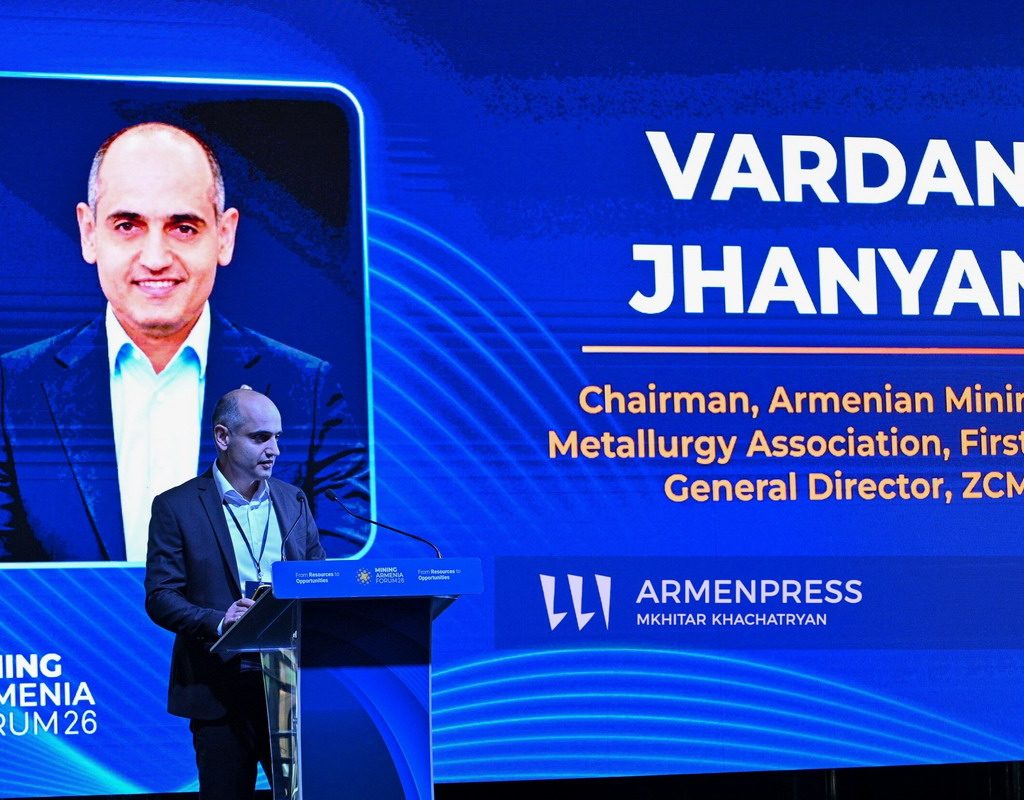 El Foro Minero de Armenia 2026 reúne a líderes internacionales bajo el lema “De los recursos a las oportunidades”