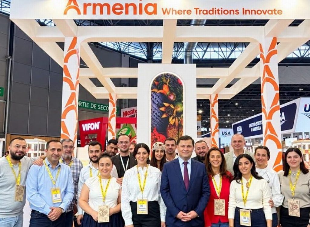 El Gobierno de Armenia promociona productos de 36 empresas agroalimentarias en la feria SIAL París 2026