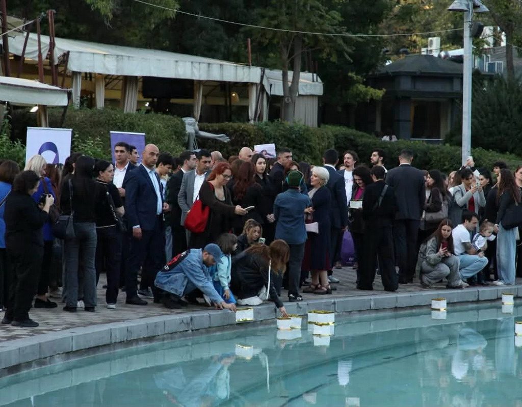Candlelight vigil at Swan Lake: Armenia unites the State and civil society against domestic violence