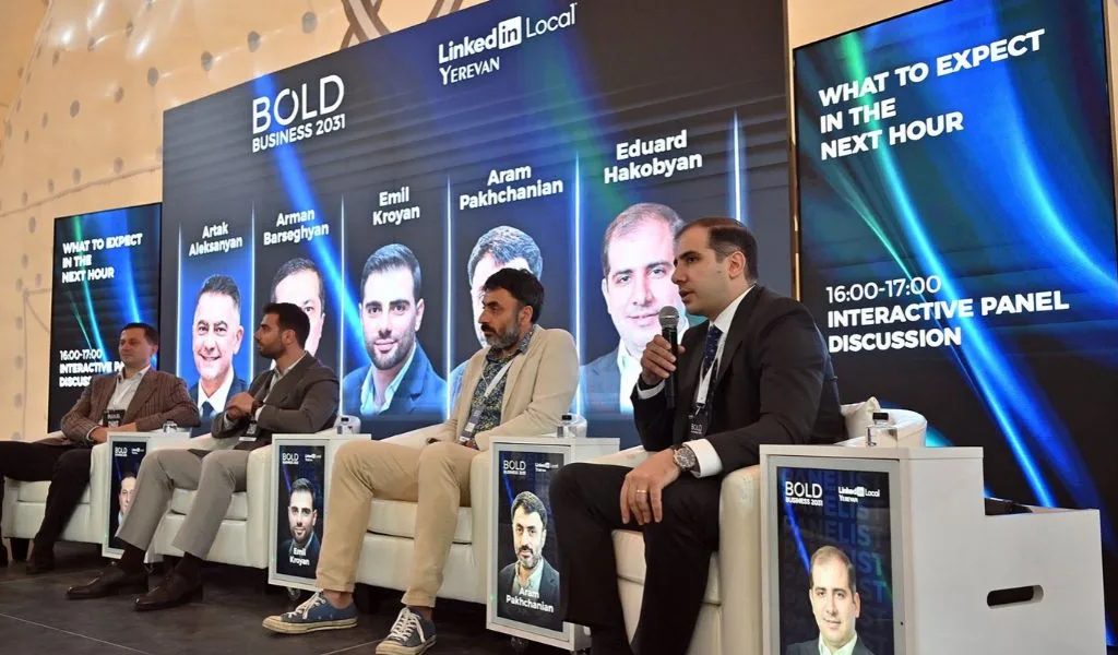 Ereván debatió el impacto de la inteligencia artificial en el evento BOLD Business 2031