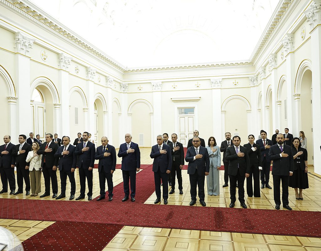 The Government of Armenia holds the official constitutional swearing-in ceremony